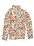 Lands' End 100% Polyester Floral Orange Track Jacket Size 14 - 16 - photo 2