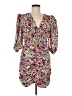 Bishop + Young Print Ivory Cocktail Dress Size M - photo 1
