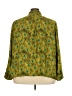 The Limited 100% Polyester Green Long Sleeve Polo Size 3X - photo 2