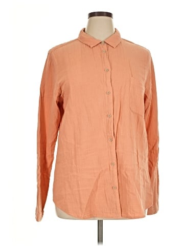 Carbon2Cobalt Long Sleeve Button-Down Shirt (view 1)