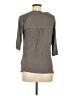 Zara Collection Gray 3/4 Sleeve Top Size M - photo 2