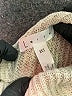 Leith Color Block Tan Ivory Turtleneck Sweater Size XXS - photo 7
