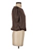 Nic + Zoe 100% Polyester Brown Sleeveless Blouse Size XS - photo 4