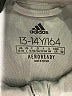 Adidas Gray Track Jacket Size L (youth) - photo 3