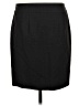 Ann Taylor Solid Black Formal Skirt Size 6 - photo 2