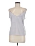 Topshop 100% Polyester Gray Sleeveless Top Size 6 - photo 1
