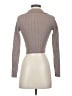Babaton Gray Long Sleeve Turtleneck Size XXS - photo 2