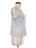 Topshop 100% Polyester Gray Sleeveless Top Size 6 - photo 4