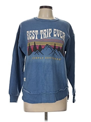 Simply Southern Pullover Sweater (view 1)