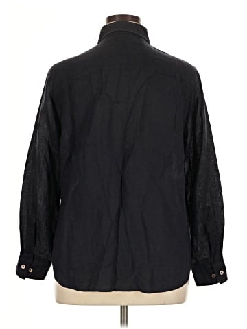 Linda Allard Ellen Tracy 3/4 Sleeve Button-Down Shirt (view 2)
