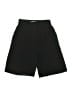 H&M 100% Polyester Solid Black Shorts Size 4 - photo 1