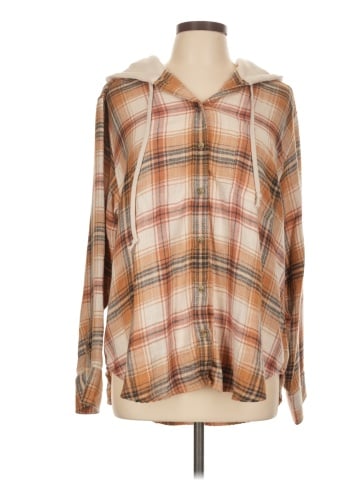 American Eagle Outfitters Long Sleeve Blouse (view 1)
