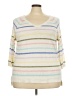 Talbots 100% Cotton Ivory Pullover Sweater Size 3X - photo 1