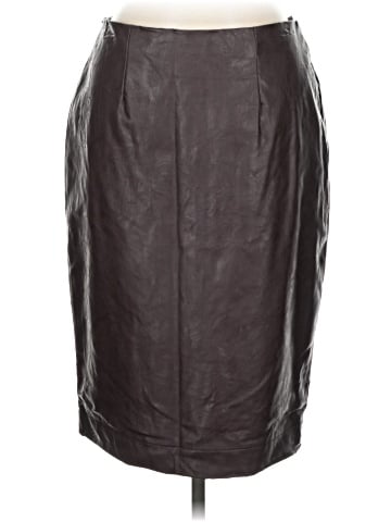 Ann Taylor Faux Leather Skirt (view 1)