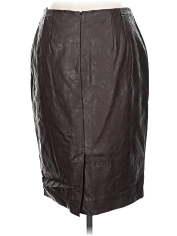 Ann Taylor Faux Leather Skirt (view 2)