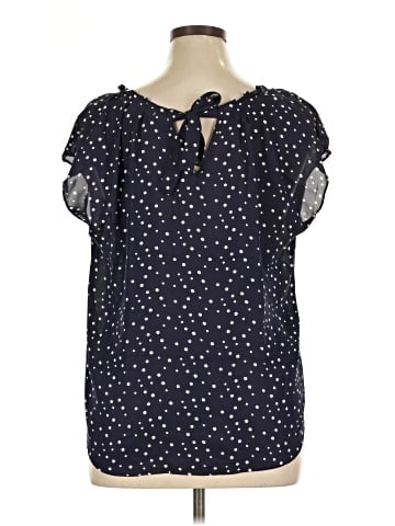 LC Lauren Conrad Short Sleeve Blouse (view 2)