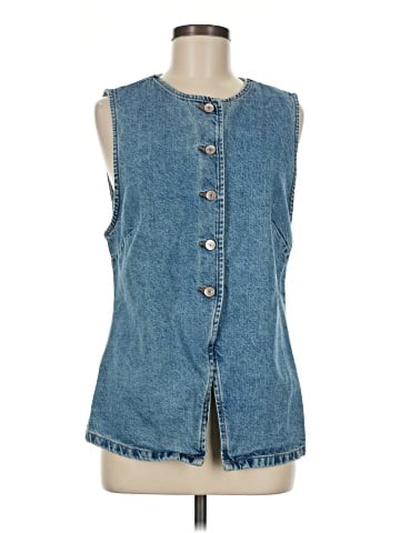 We the Free Denim Vest (view 1)