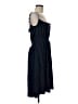 Theory Solid Blue Casual Dress Size M - photo 4