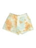 Roxy Tie-dye Yellow Shorts Size L - photo 1