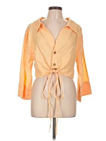 DL1961 3/4 Sleeve Button-Down Shirt (view 1)