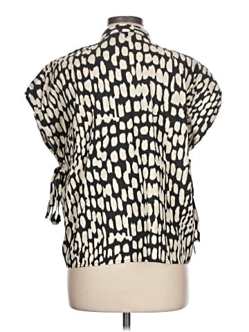 Black Label by Chico's Short Sleeve Blouse (view 2)