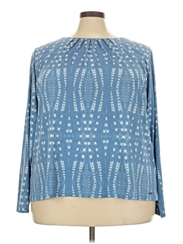 Calvin Klein Long Sleeve Blouse (view 1)