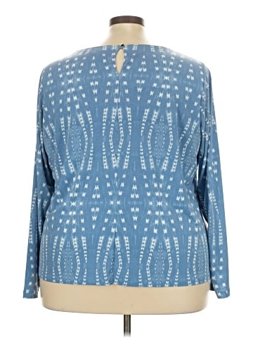 Calvin Klein Long Sleeve Blouse (view 2)