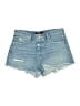 Hudson Jeans 100% Cotton Blue Denim Shorts Size 27 waist - photo 1