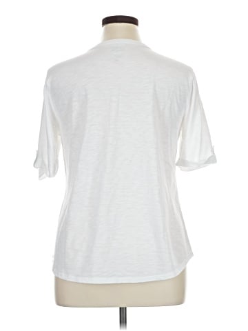 Croft & Barrow Short Sleeve Blouse (view 2)