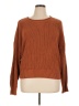 Gap 100% Cotton Solid Brown Pullover Sweater Size XL - photo 1