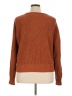 Gap 100% Cotton Solid Brown Pullover Sweater Size XL - photo 2