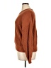 Gap 100% Cotton Solid Brown Pullover Sweater Size XL - photo 5
