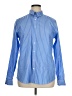 Lands' End 100% Cotton Stripes Blue Long Sleeve Button-Down Shirt Size 16 (tall) - photo 1