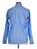 Lands' End 100% Cotton Stripes Blue Long Sleeve Button-Down Shirt Size 16 (tall) - photo 2