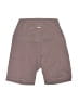 Ododos Solid Brown Athletic Shorts Size S - photo 1