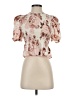Express Pink Short Sleeve Blouse Size XS - photo 1