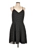 Express Polka Dots Black Casual Dress Size 12 - photo 1