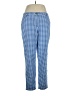 Talbots Checkered-gingham Blue Casual Pants Size 14 - photo 1