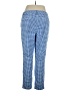 Talbots Checkered-gingham Blue Casual Pants Size 14 - photo 2
