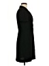 MNG Solid Black Casual Dress Size 6 - photo 4