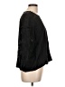 Zara Basic Black 3/4 Sleeve Top Size L - photo 4