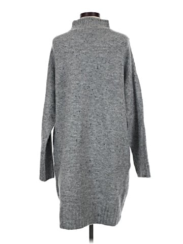 Aqua Turtleneck Sweater (view 2)
