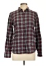 J.Crew 100% Cotton Plaid Gray Long Sleeve Button-Down Shirt Size 10 - photo 1