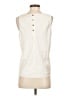 J.Crew 100% Polyester Ivory Sleeveless Top Size S - photo 2