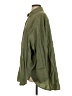 Zara Solid Green Long Sleeve Button-Down Shirt Size S - photo 5