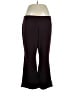 Susan Graver Color Block Burgundy Active Pants Size XL (petite) - photo 1