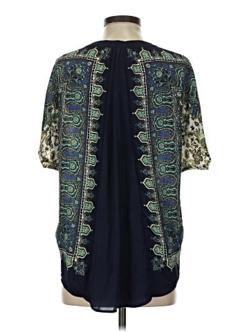 Rose + Olive Short Sleeve Blouse (view 2)