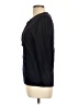 J.Crew 100% Merino Black Long Sleeve Top Size L - photo 5