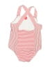 Cat & Jack Stripes Red One Piece Swimsuit Size 4T - photo 2