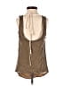 Acsense Brown Sleeveless Blouse Size S - photo 2